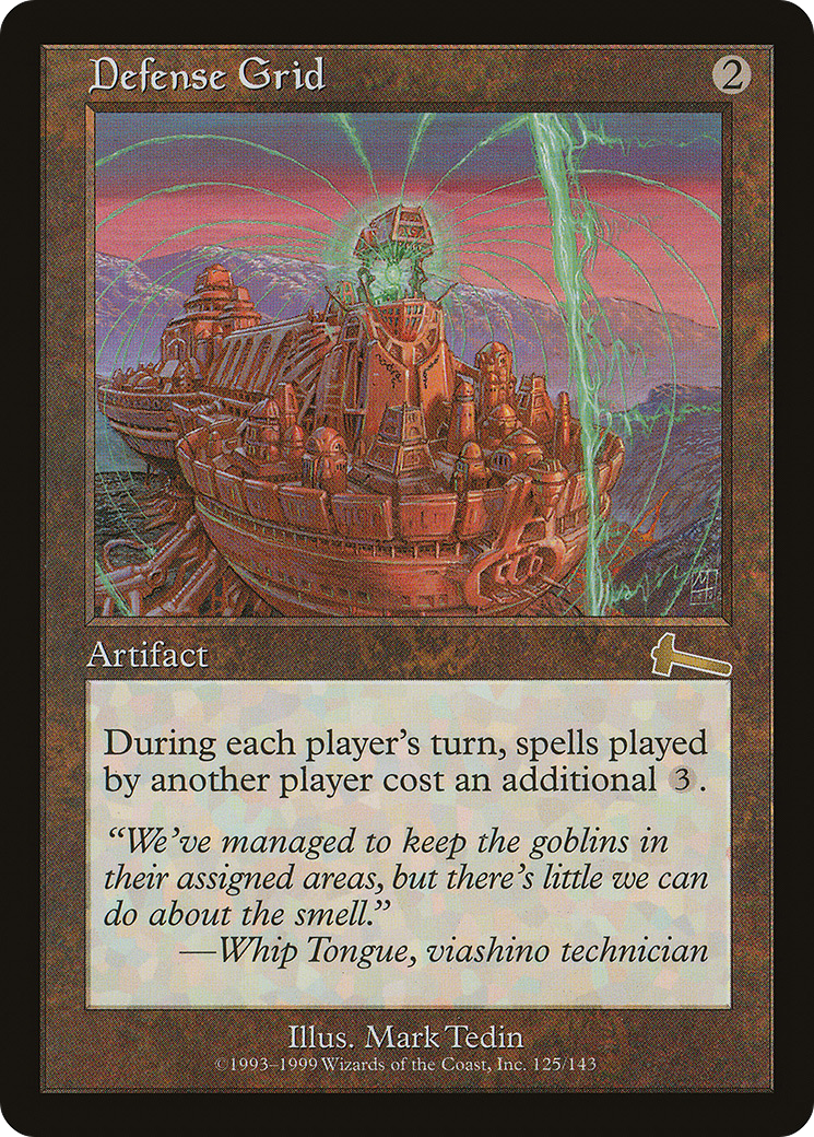 Defense Grid [Urza's Legacy] Foil
