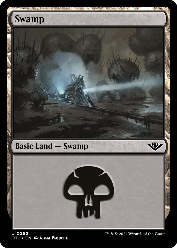 Swamp (0282) [Outlaws of Thunder Junction]