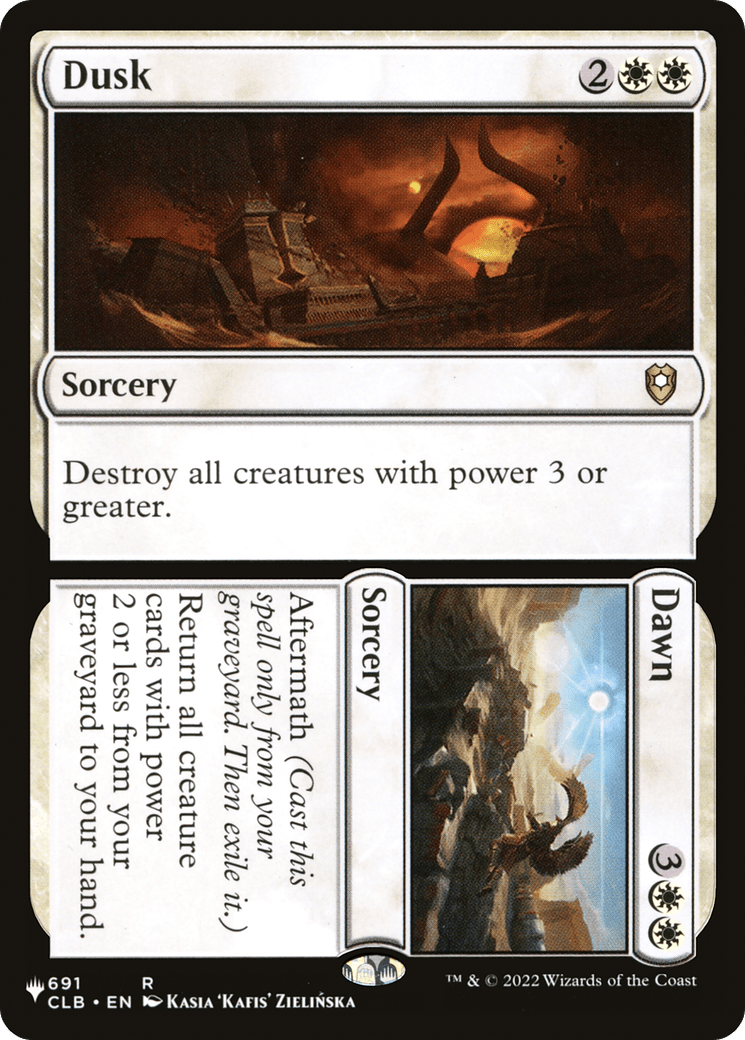 Dusk // Dawn |  (CLB-691) [The List]