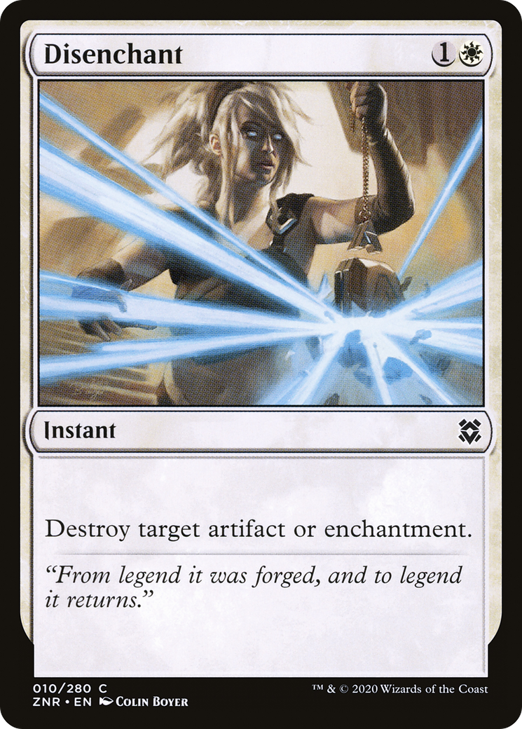 Disenchant [Zendikar Rising] Foil