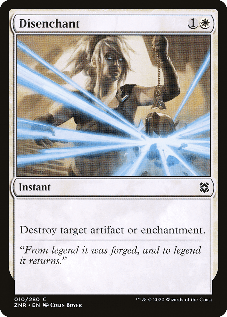 Disenchant [Zendikar Rising] Foil