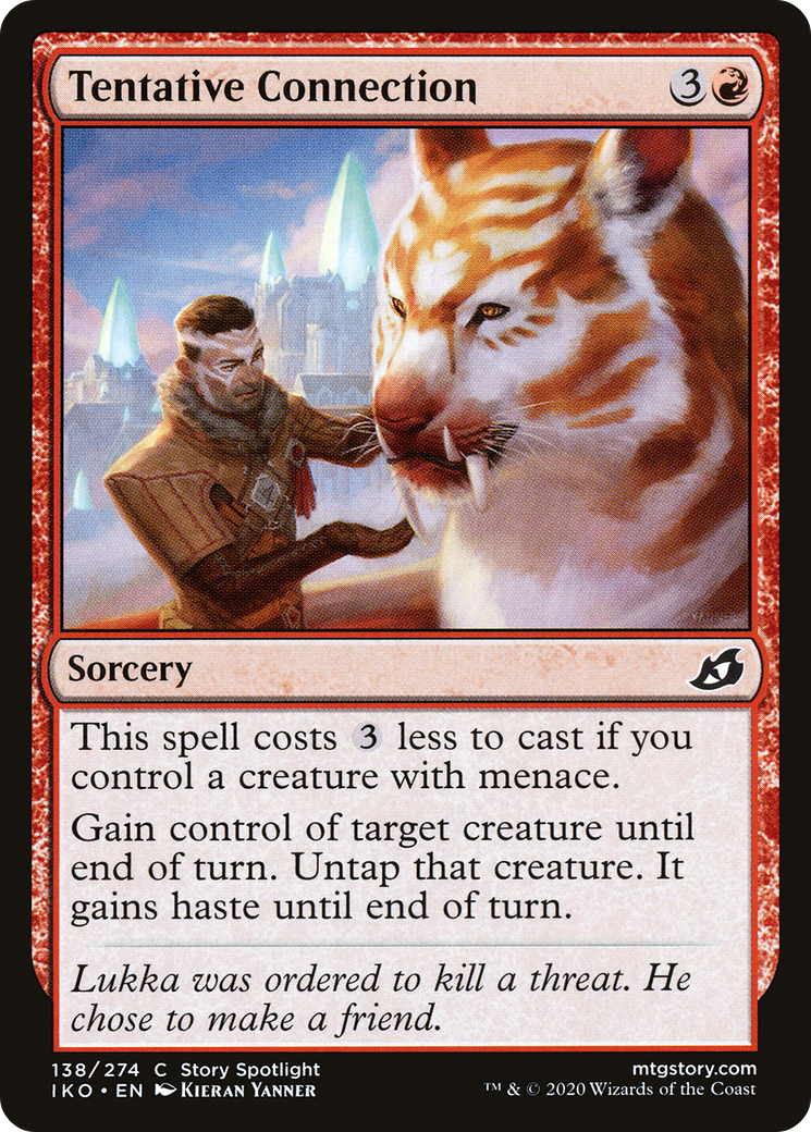 Tentative Connection [Ikoria: Lair of Behemoths] Foil