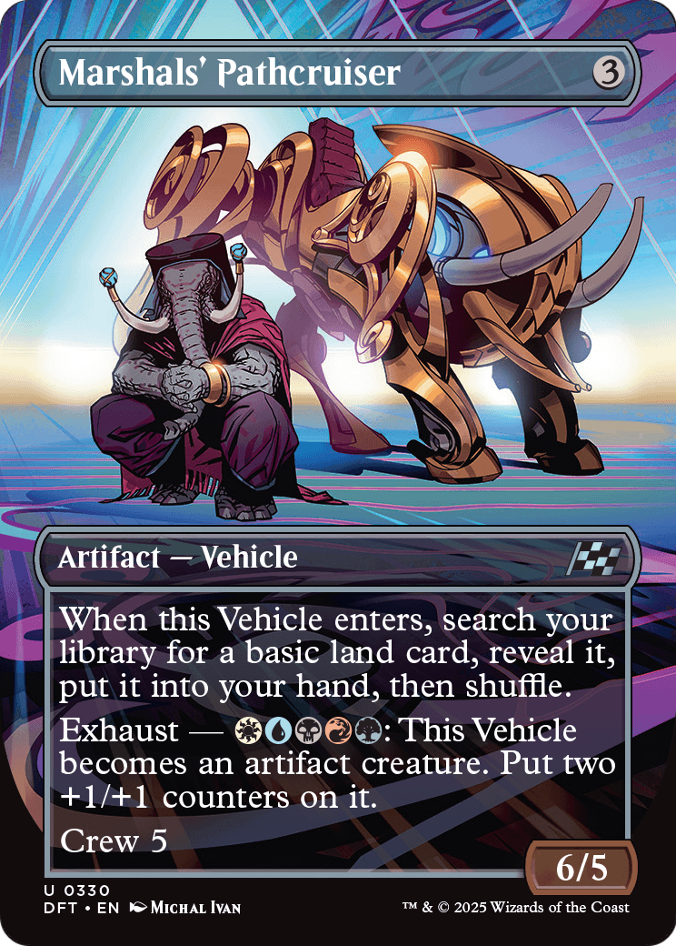 Marshals' Pathcruiser |  (330) [Aetherdrift]
