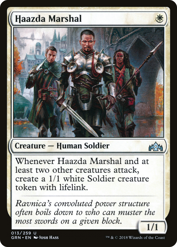 Haazda Marshal [Guilds of Ravnica] Foil