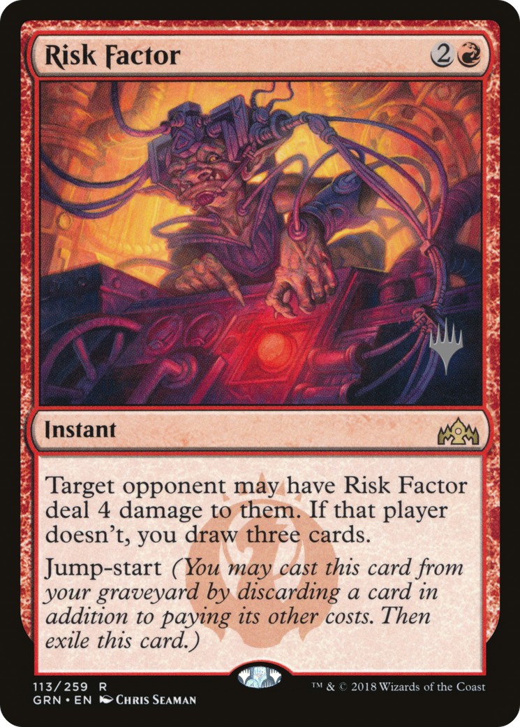 Risk Factor (Promo Pack) [Guilds of Ravnica Promos] Foil