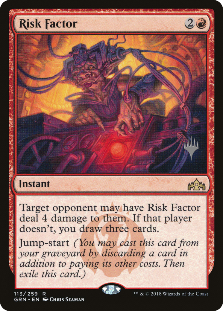 Risk Factor (Promo Pack) [Guilds of Ravnica Promos] Foil
