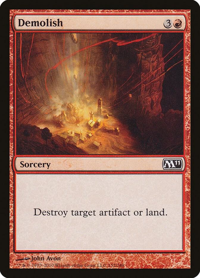Demolish 132/249 (Magic 2011 (M11)) 