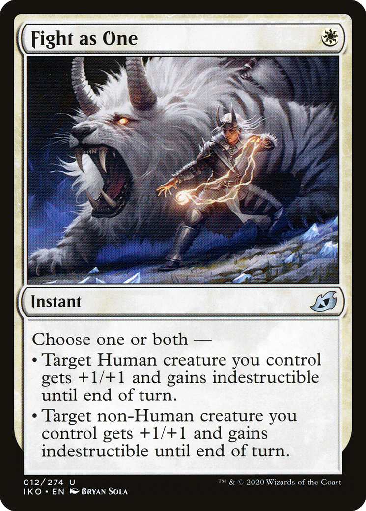 Fight as One [Ikoria: Lair of Behemoths] Foil