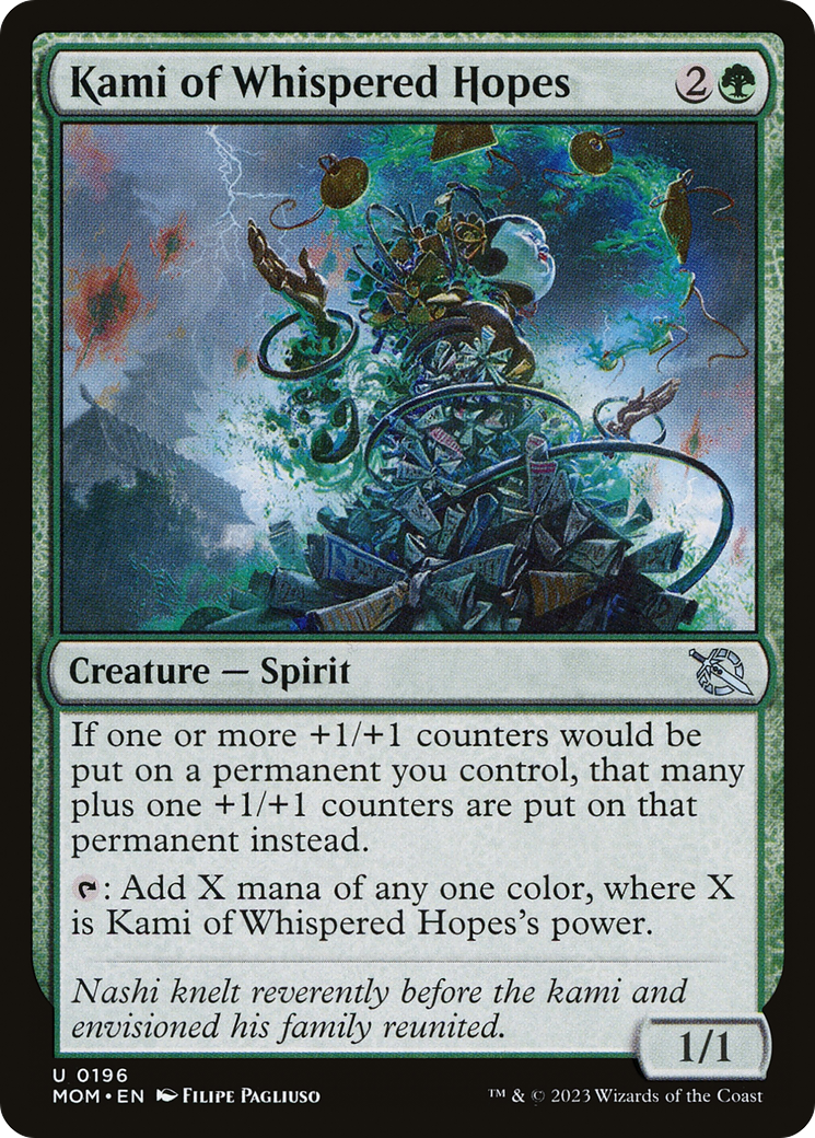 Kami of Whispered Hopes [March of the Machine] Foil