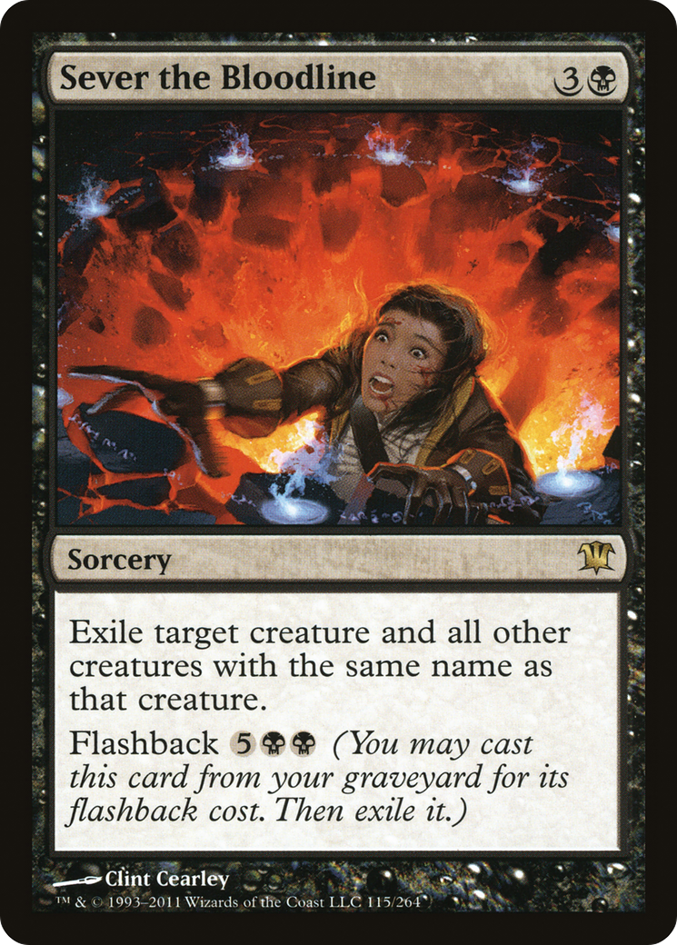 Sever the Bloodline [Innistrad] Foil