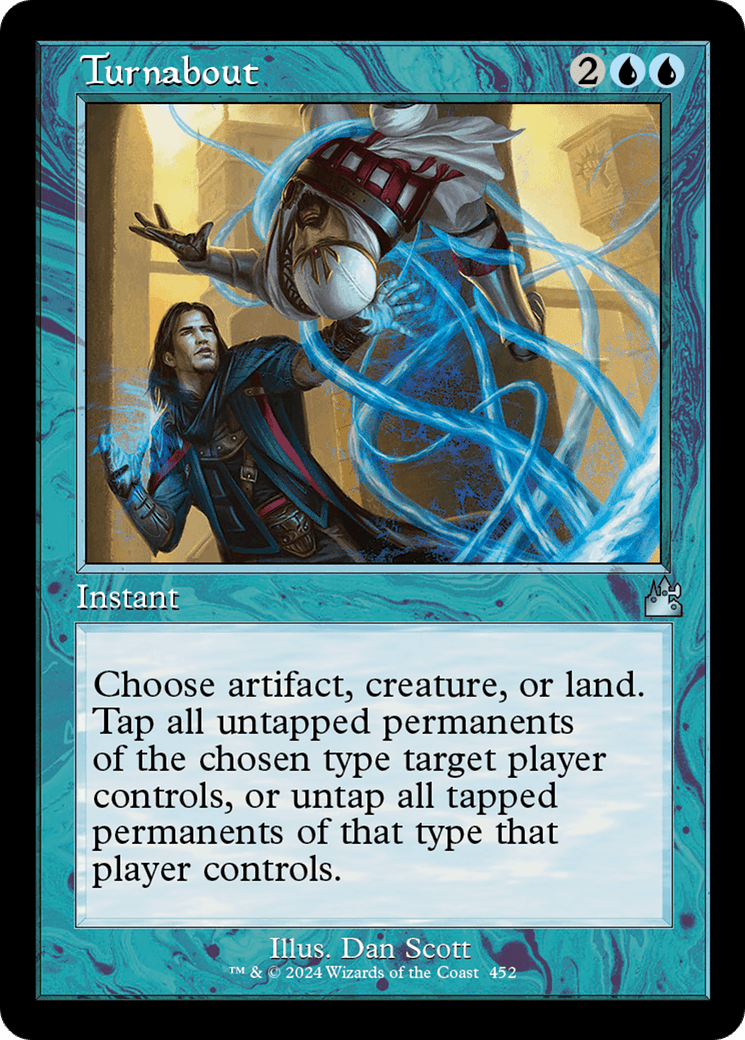 Turnabout (RVR-452) - Ravnica Remastered Foil
