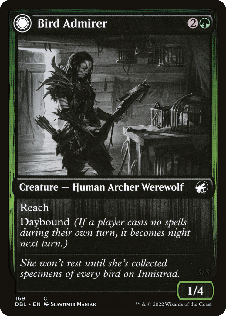 Bird Admirer // Wing Shredder [Innistrad: Double Feature] Foil