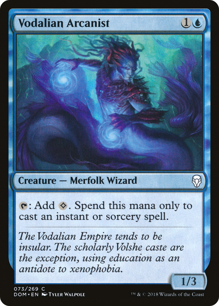 Vodalian Arcanist [Dominaria] Foil