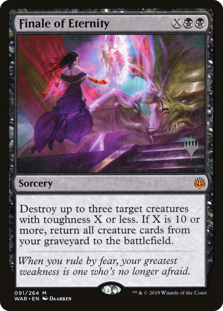 Finale of Eternity (Promo Pack) [War of the Spark Promos] Foil
