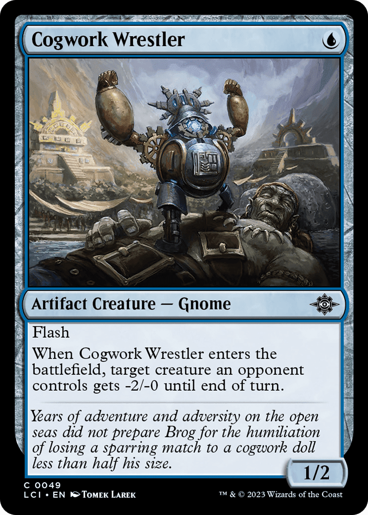 Cogwork Wrestler [The Lost Caverns of Ixalan] Foil