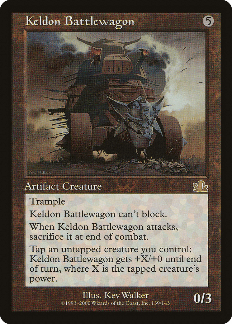 Keldon Battlewagon [Prophecy] Foil