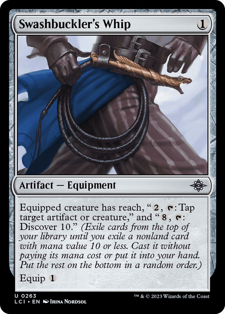 Swashbuckler's Whip [The Lost Caverns of Ixalan] Foil