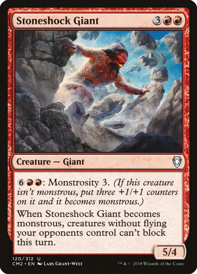 Stoneshock Giant 120/312 (Commander Anthology Volume II) 
