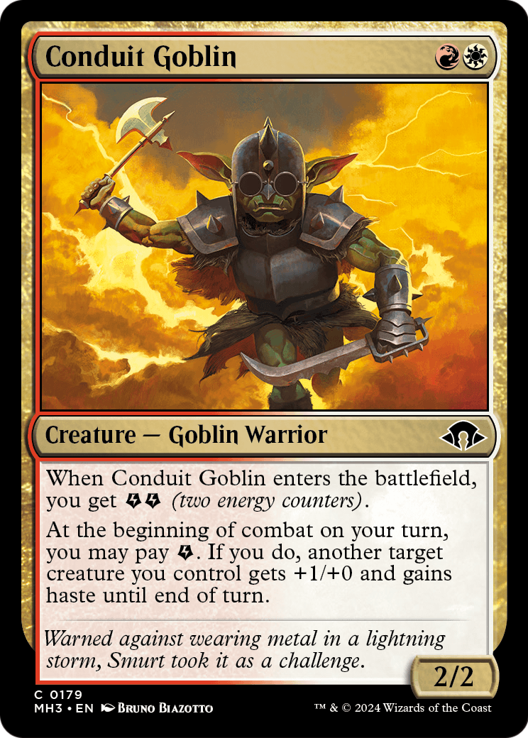 Conduit Goblin [Modern Horizons 3] Foil