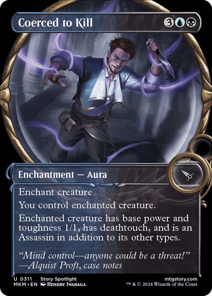 Coerced to Kill (Showcase) [Murders at Karlov Manor] Foil