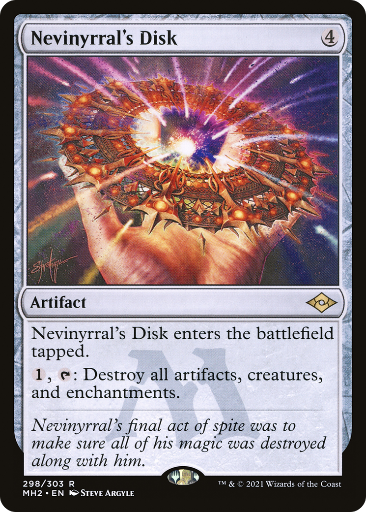 Nevinyrral's Disk [Modern Horizons 2] Foil