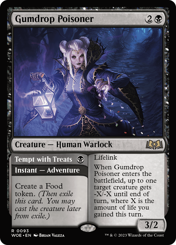 Gumdrop Poisoner // Tempt with Treats [Wilds of Eldraine] Foil