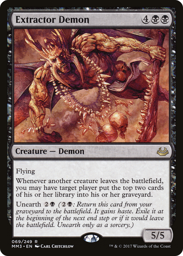 Extractor Demon [Modern Masters 2017] Foil