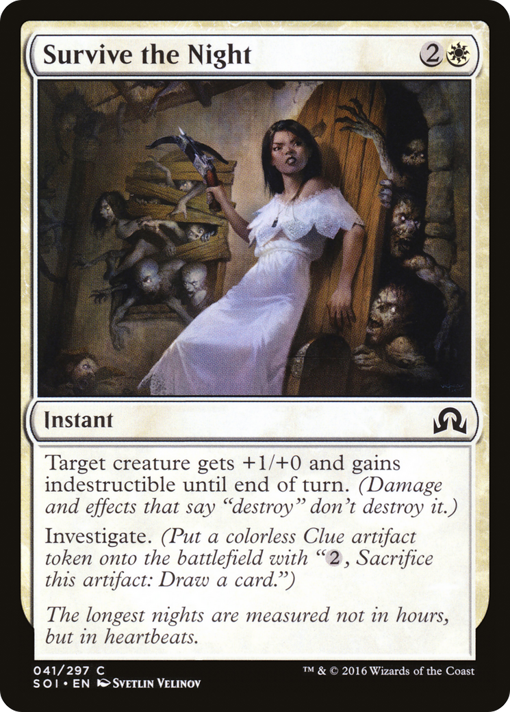 Survive the Night [Shadows over Innistrad] Foil