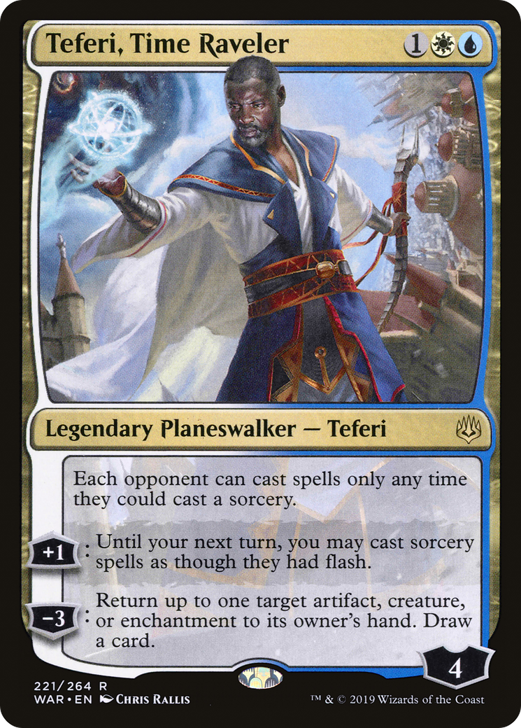 Teferi, Time Raveler [War of the Spark] Foil