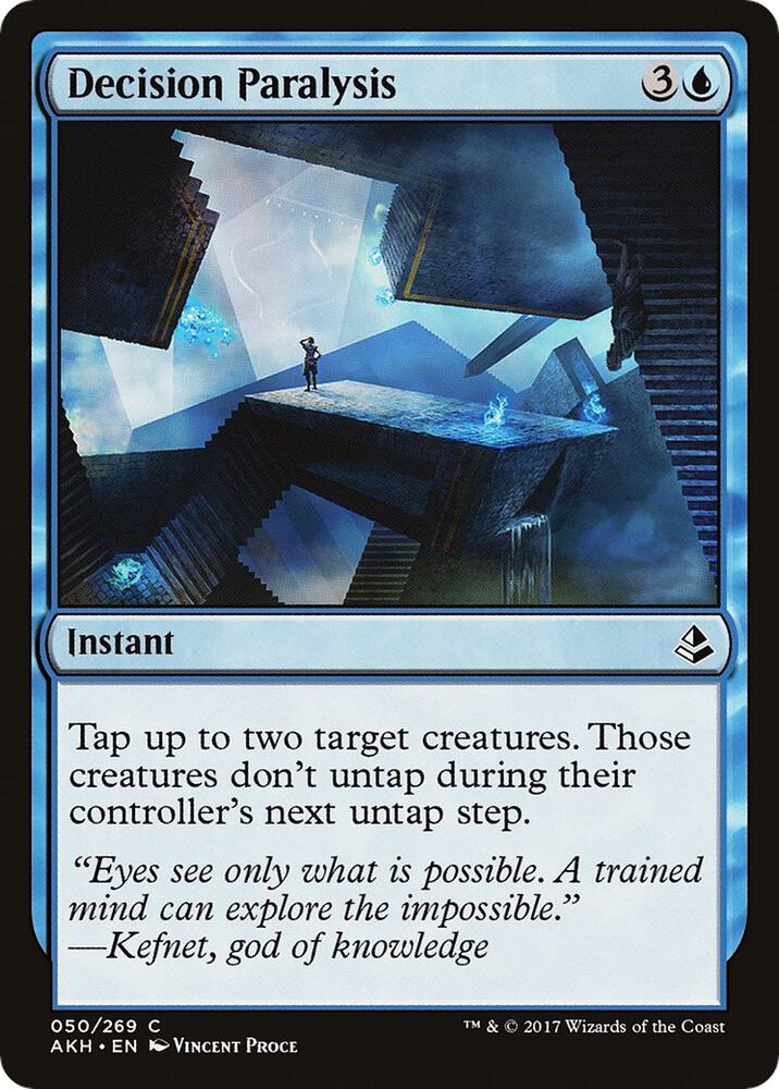 Decision Paralysis 50/269 (Amonkhet)  - Foil