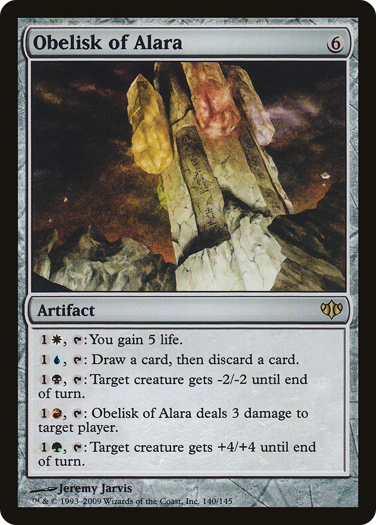 Obelisk of Alara [Conflux] Foil