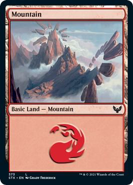Mountain 373 373 (Strixhaven: School of Mages) 