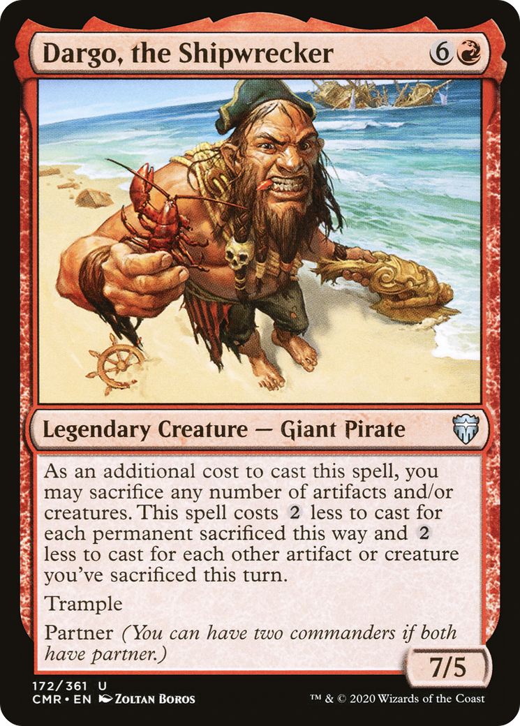 Dargo, the Shipwrecker [Commander Legends] Foil