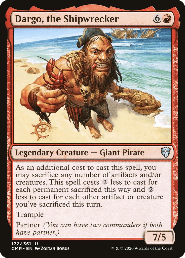 Dargo, the Shipwrecker [Commander Legends] Foil