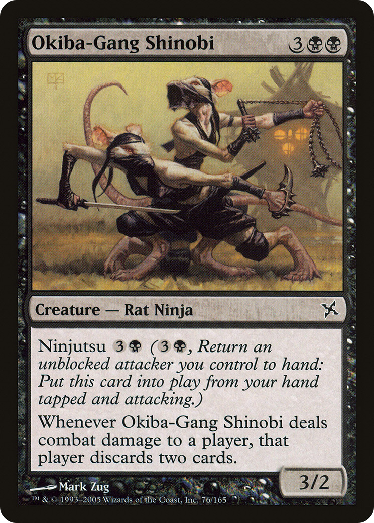 Okiba-Gang Shinobi [Betrayers of Kamigawa] Foil