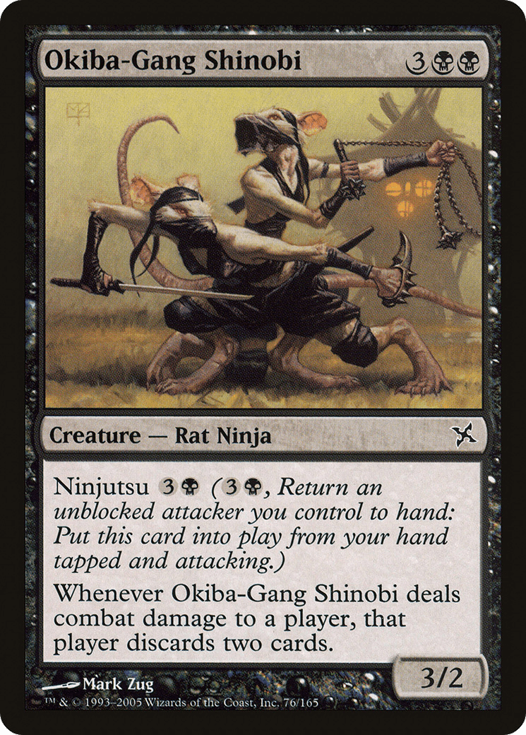 Okiba-Gang Shinobi [Betrayers of Kamigawa] Foil
