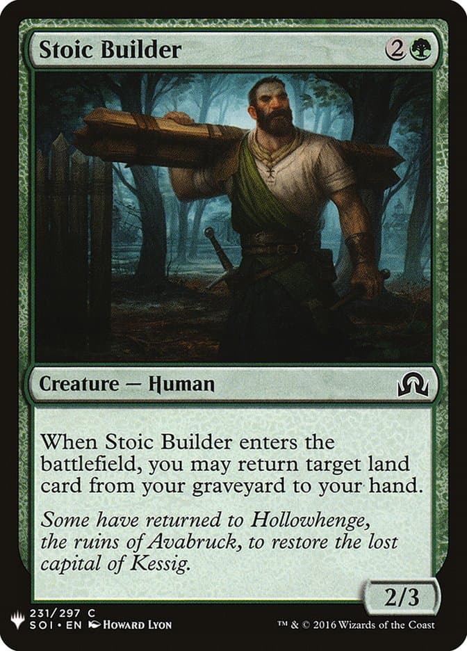 Stoic Builder |  (SOI-231) [The List]