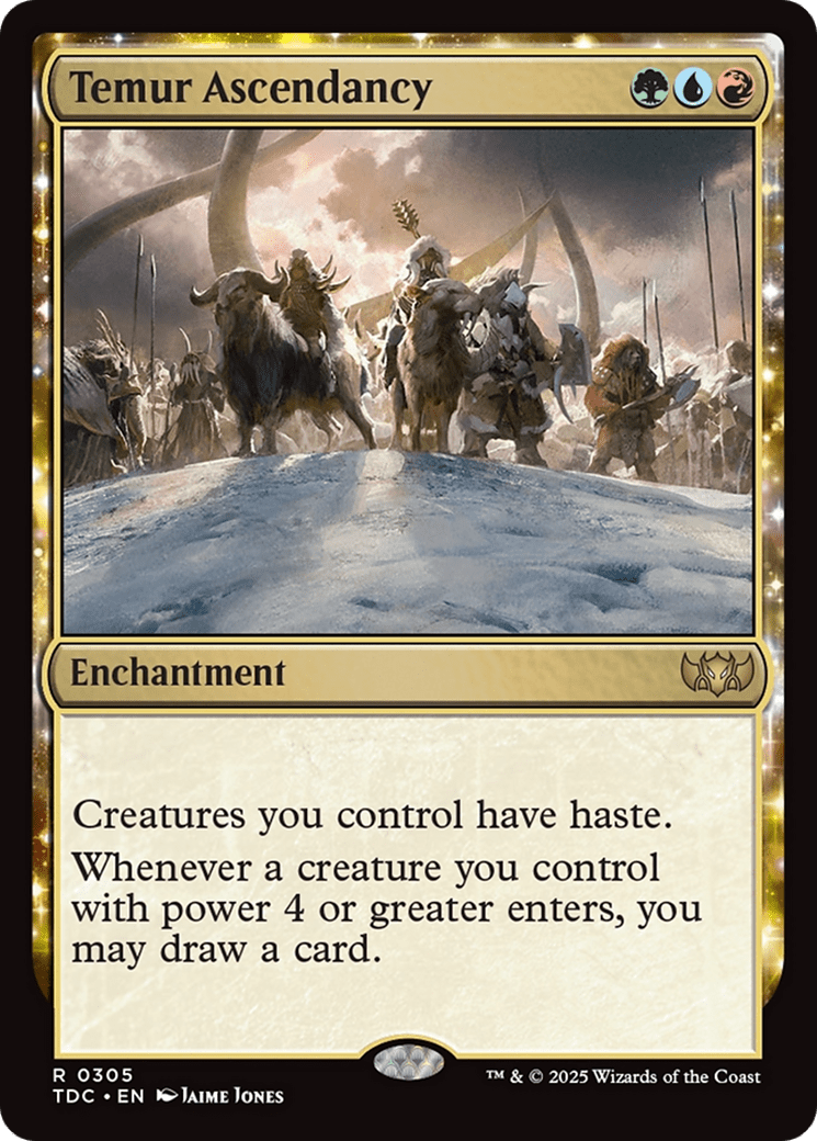 Temur Ascendancy (305) [Commander: Tarkir: Dragonstorm]