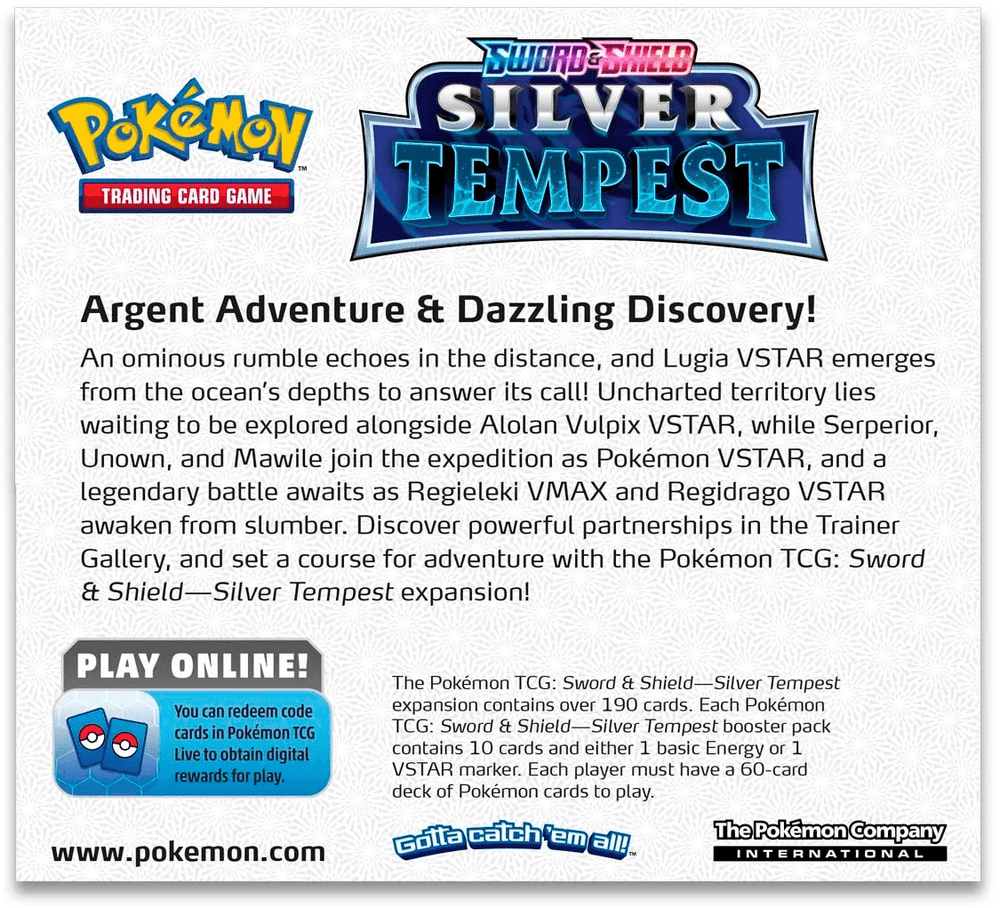 Sword & Shield: Silver Tempest - Booster Box