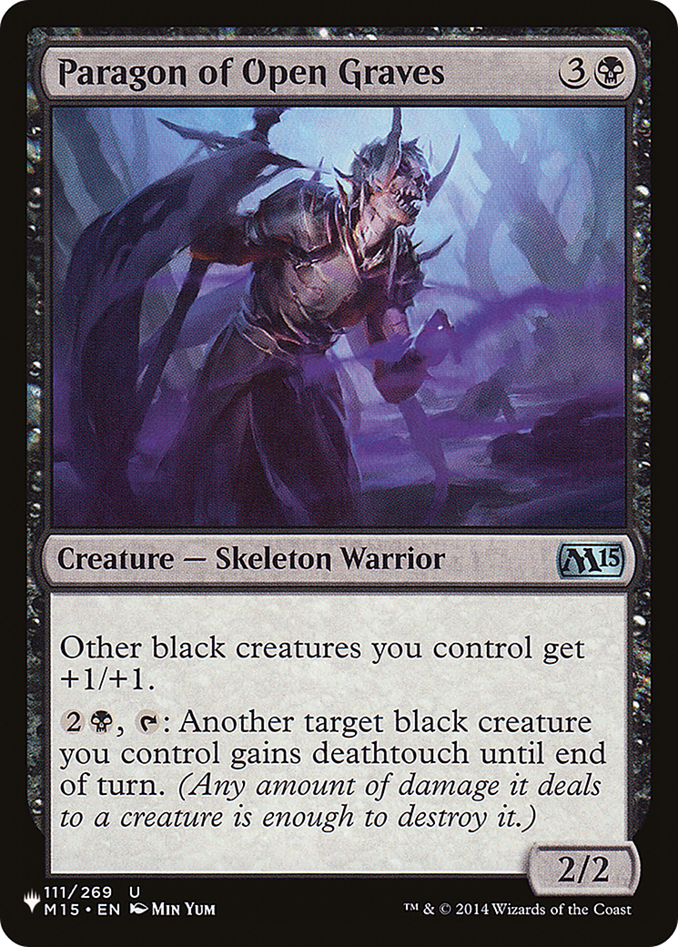 Paragon of Open Graves |  (M15-111) [The List]