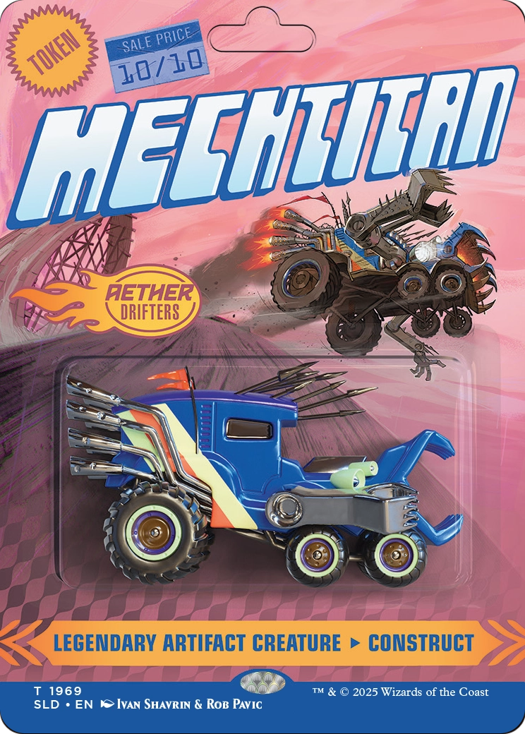 Mechtitan Token (-1969) [Secret Lair Drop Series]