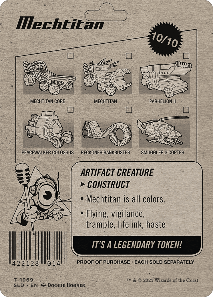 Mechtitan // Mechtitan (1969) [Secret Lair Drop]  (Borderless) Foil
