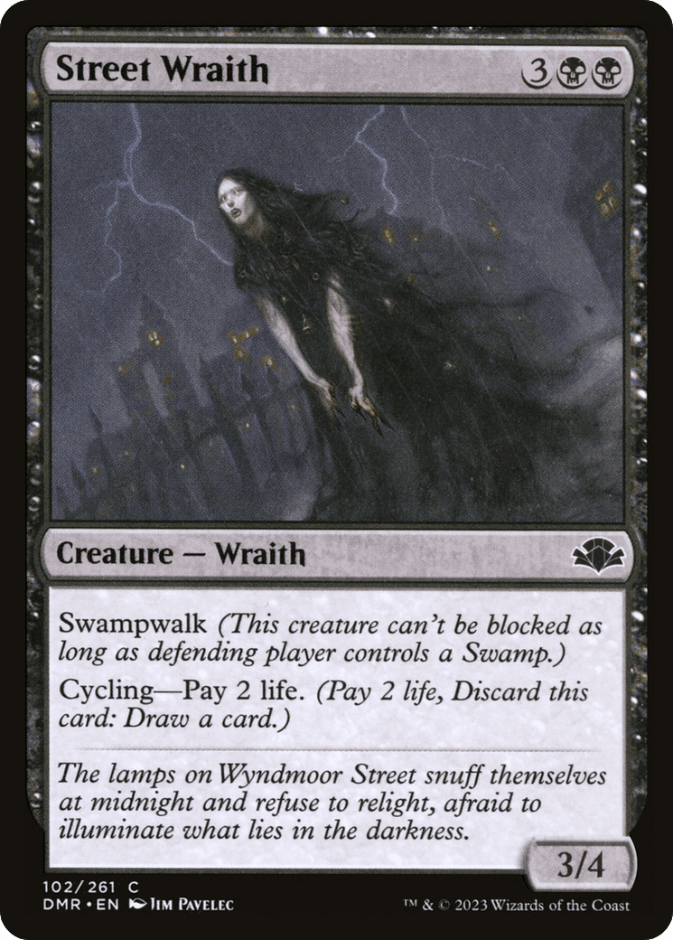 Street Wraith [Dominaria Remastered] Foil