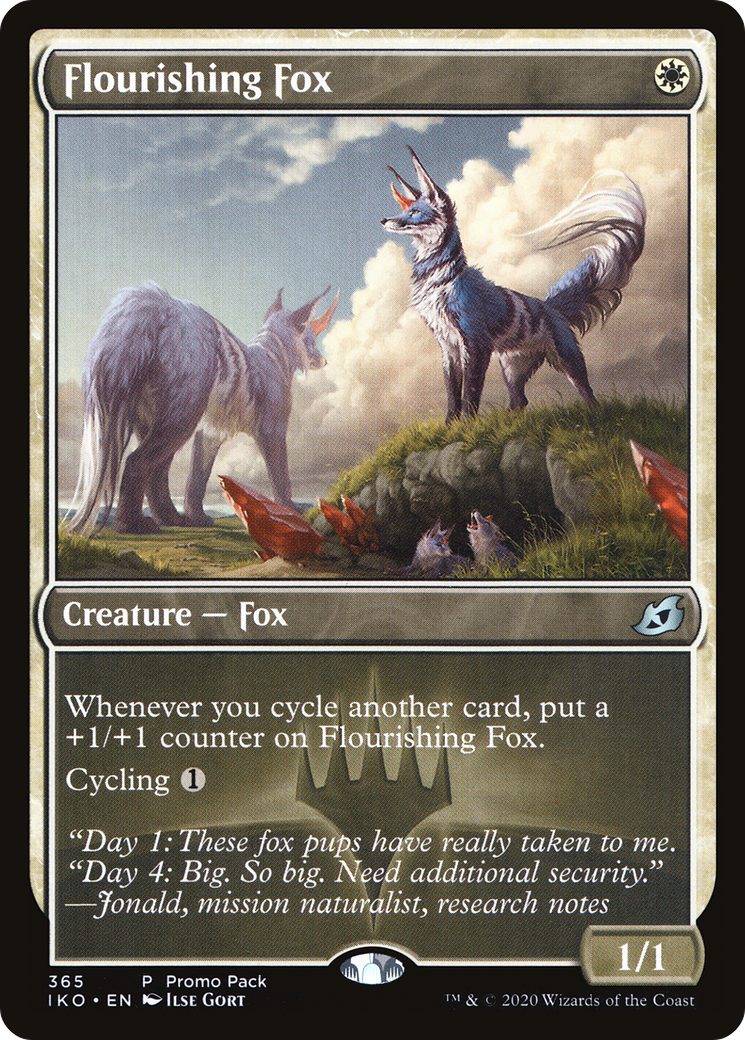 Flourishing Fox (Promo Pack) [Ikoria: Lair of Behemoths Promos] Foil