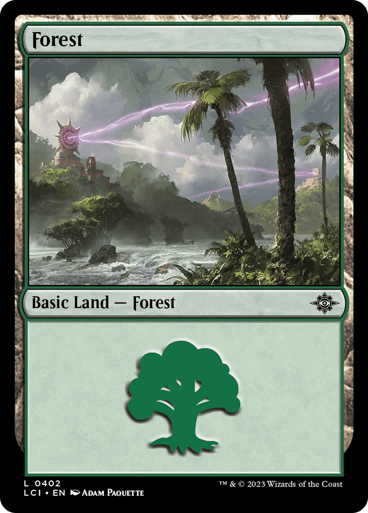 Forest (0402) [The Lost Caverns of Ixalan] Foil