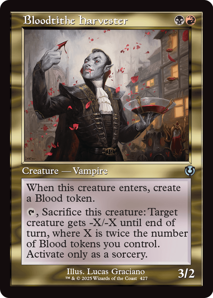 Bloodtithe Harvester (Retro Frame) (-427) [Innistrad Remastered]  Foil