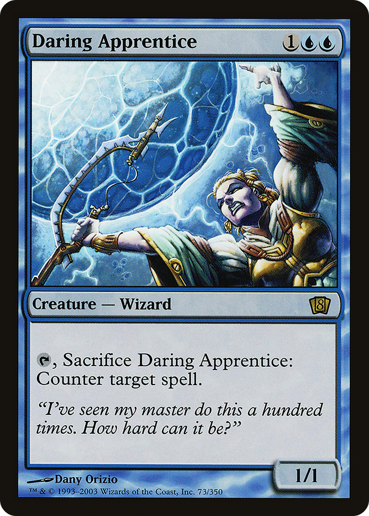 Daring Apprentice [Eighth Edition] Foil