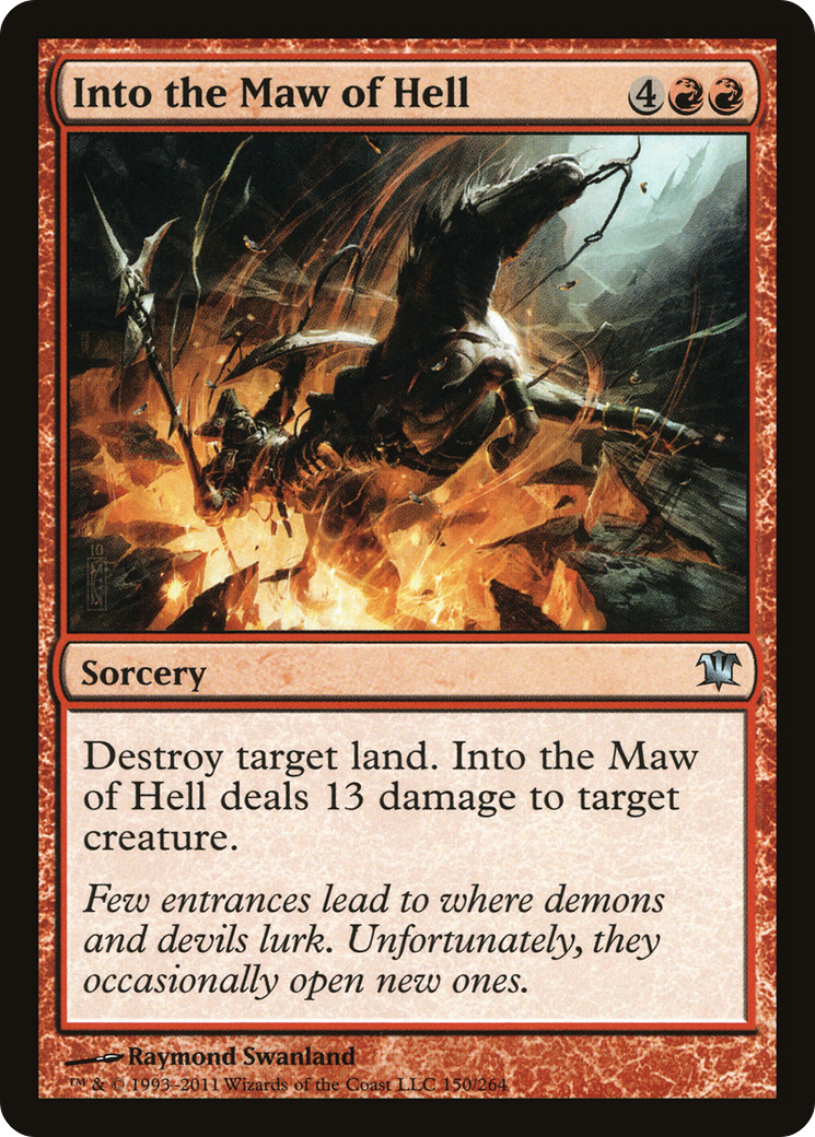 Into the Maw of Hell [Innistrad] Foil