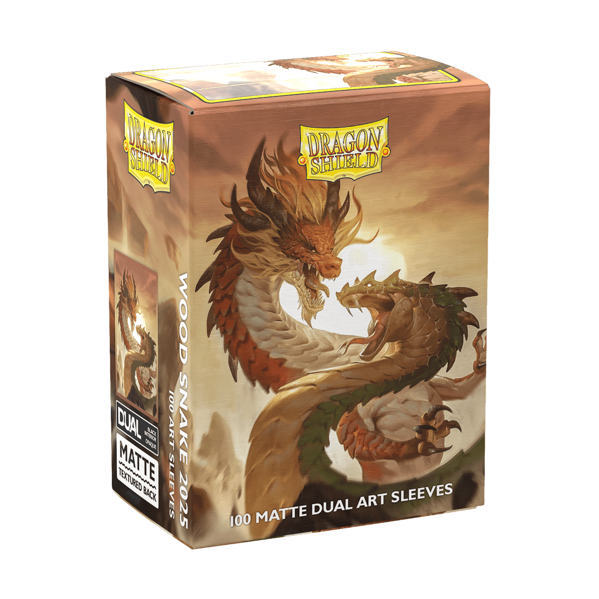 Dragon Shield | Standard Size Sleeves | 100ct | Year of the Wood Snake 2025 (Art Dual Matte)