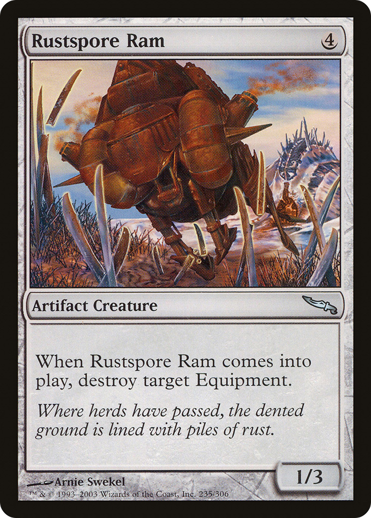 Rustspore Ram [Mirrodin] Foil